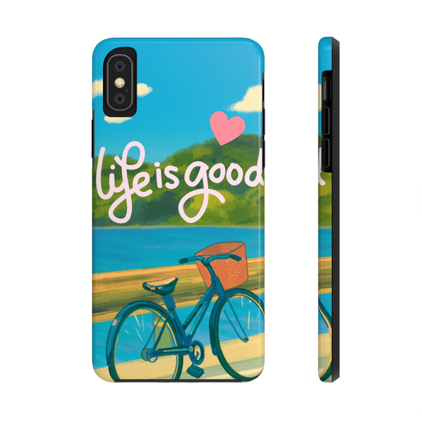 Vibrant Bicycle Design - Phone Case