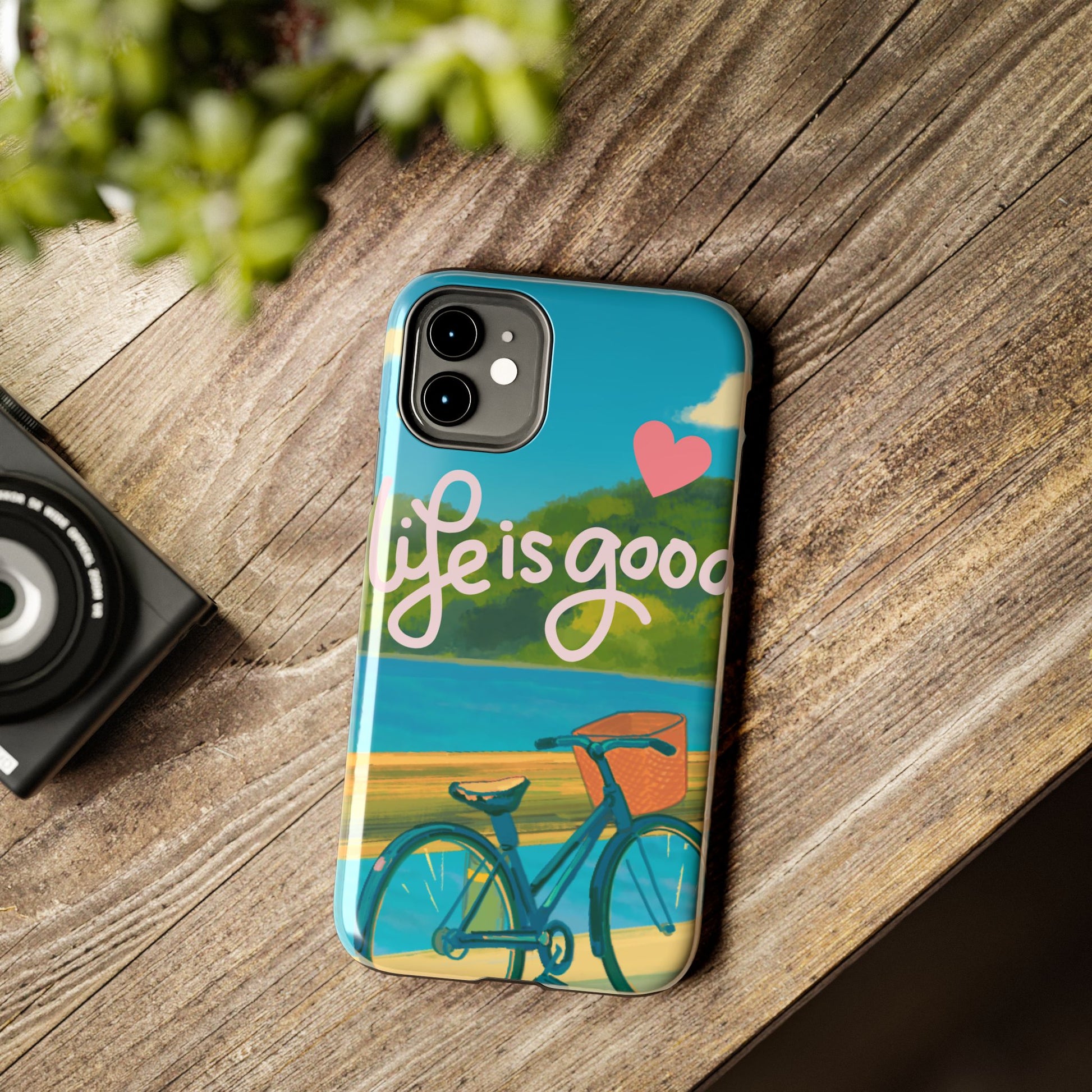 Vibrant Bicycle Design - Phone Case