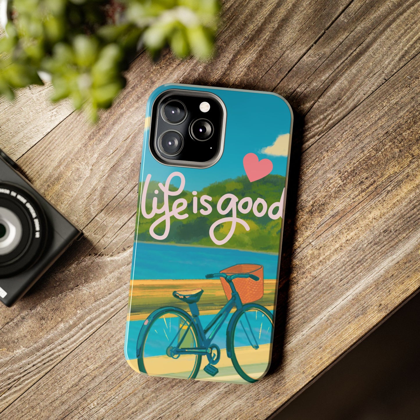 Vibrant Bicycle Design - Phone Case