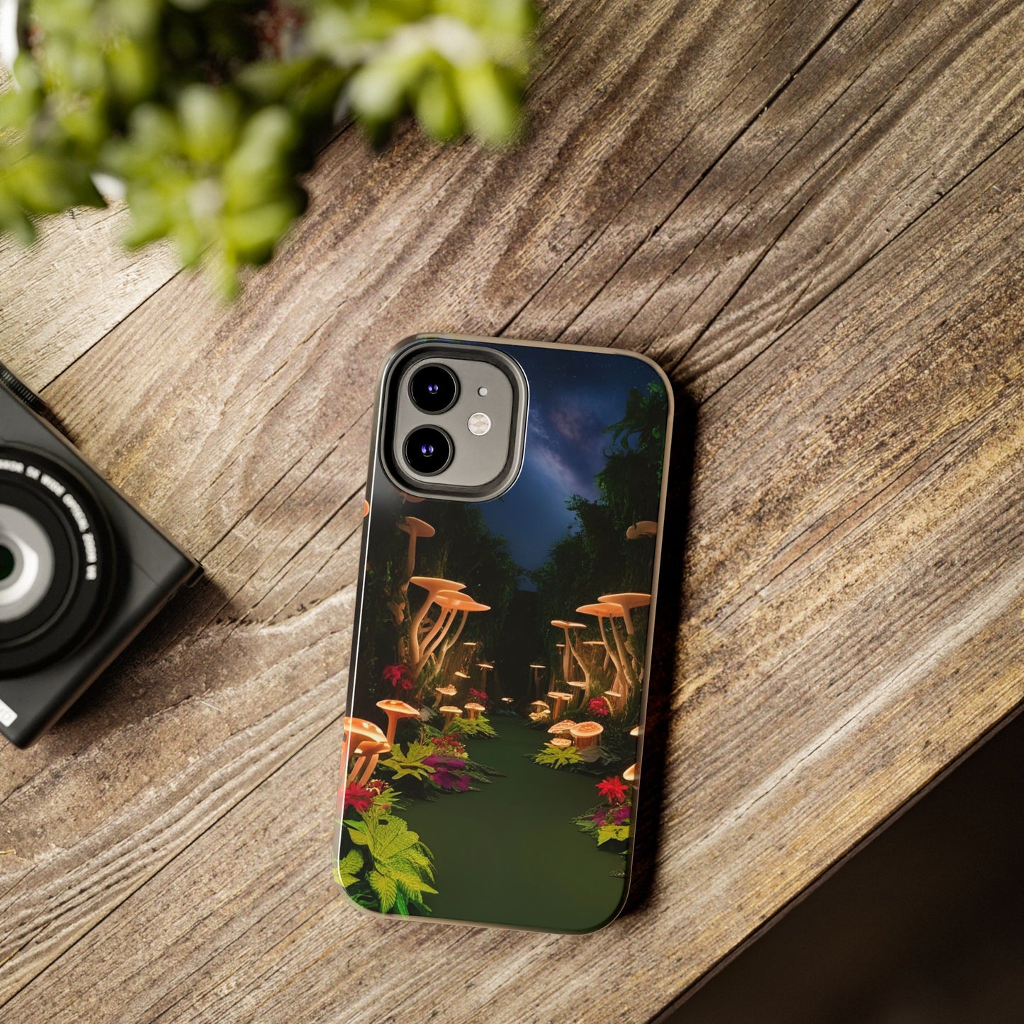 Mushroom Forest Tough Phone Case
