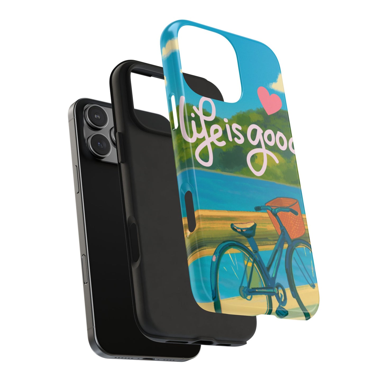 Vibrant Bicycle Design - Phone Case