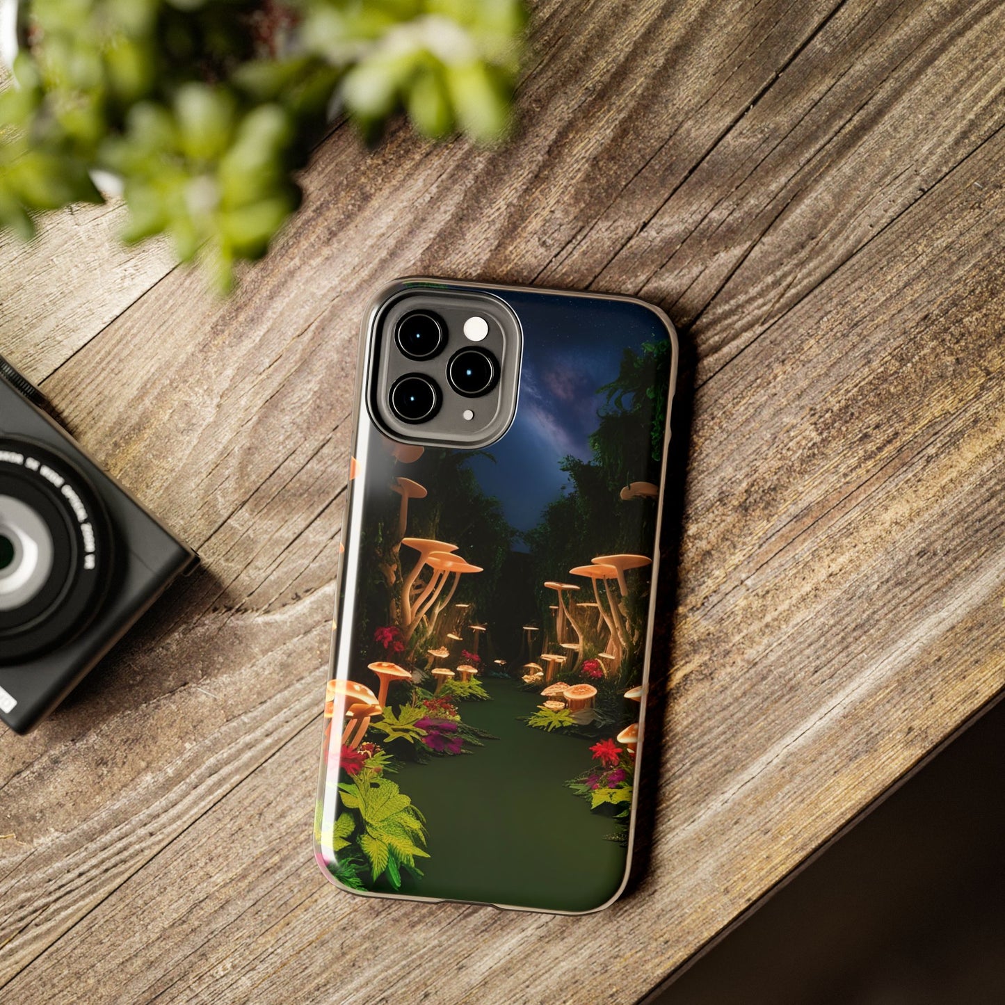 Mushroom Forest Tough Phone Case