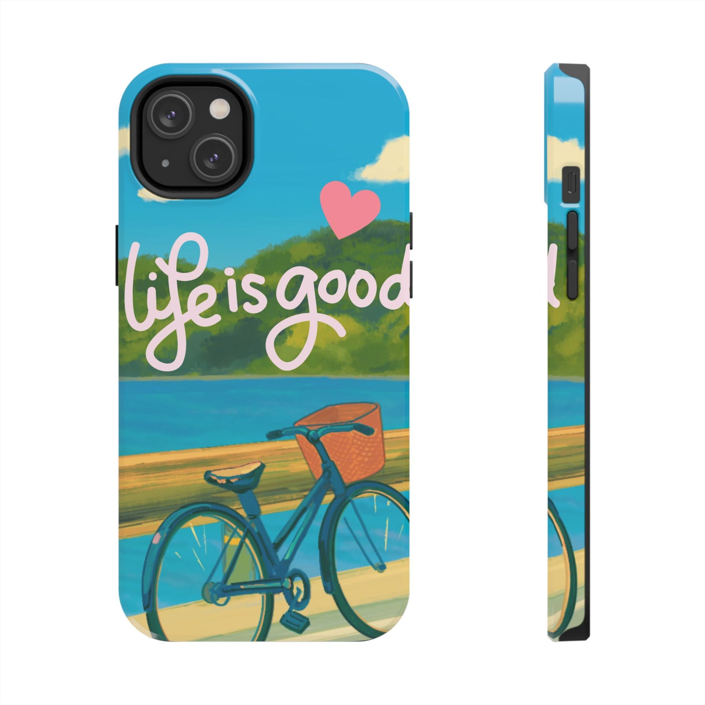Vibrant Bicycle Design - Phone Case