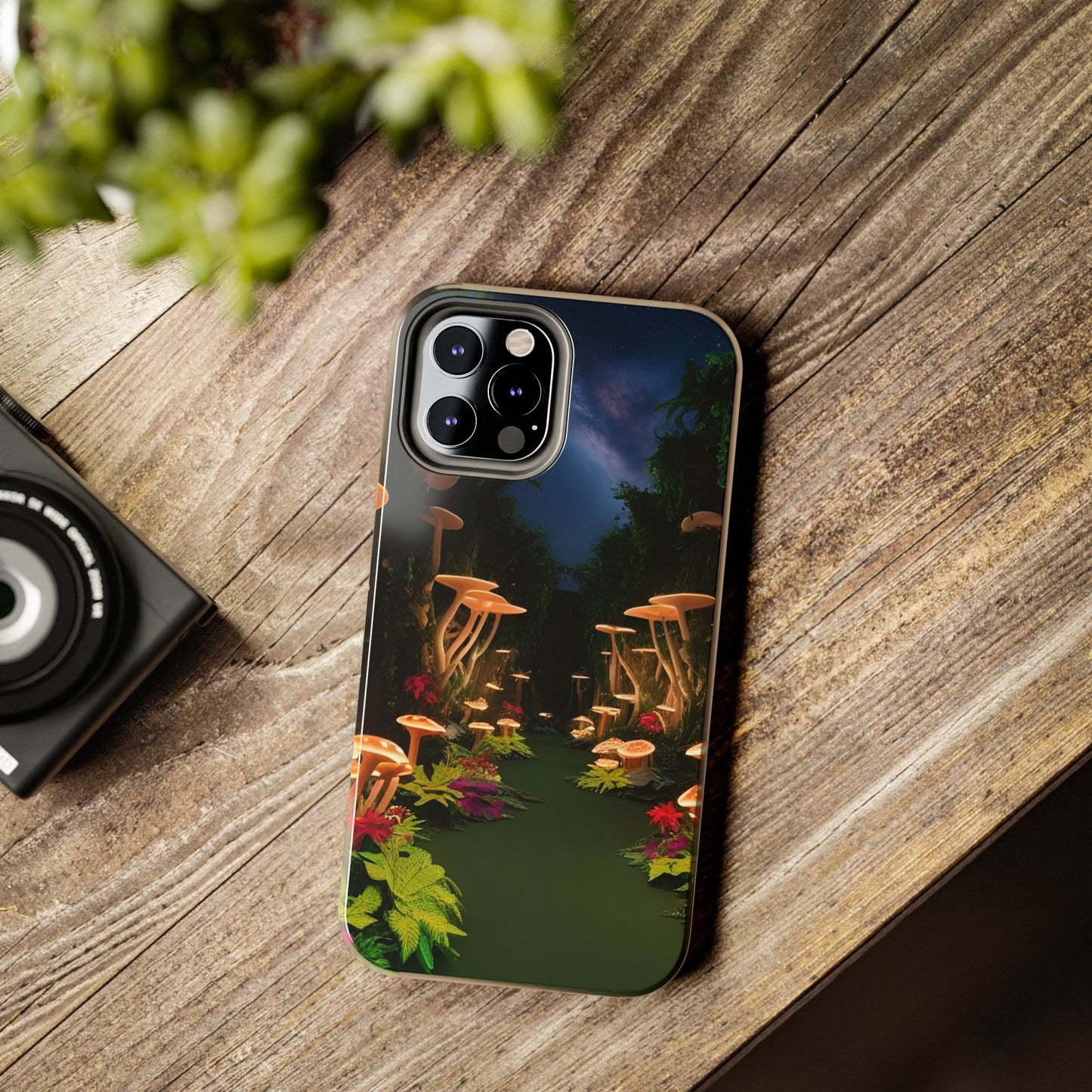 Mushroom Forest Tough Phone Case