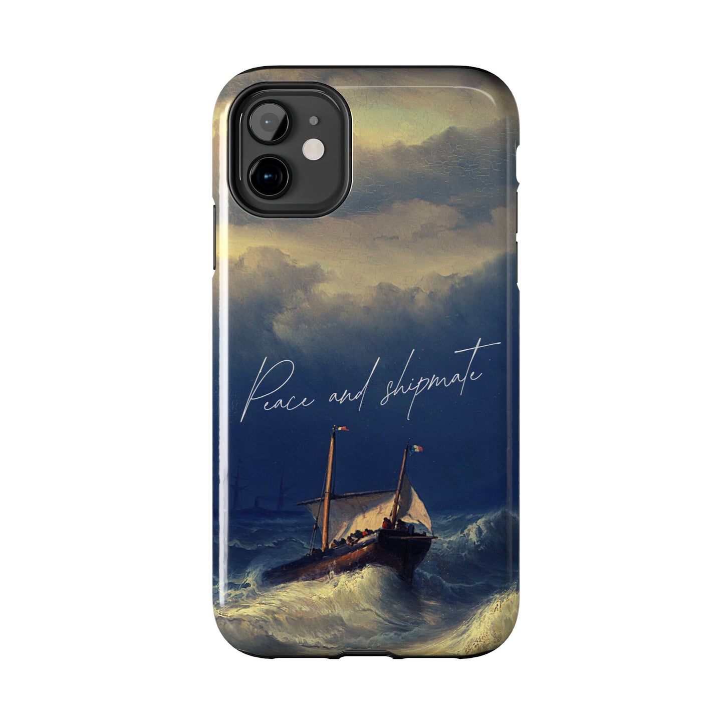 Artistic Phone Case - "Peace and Disparate" Design