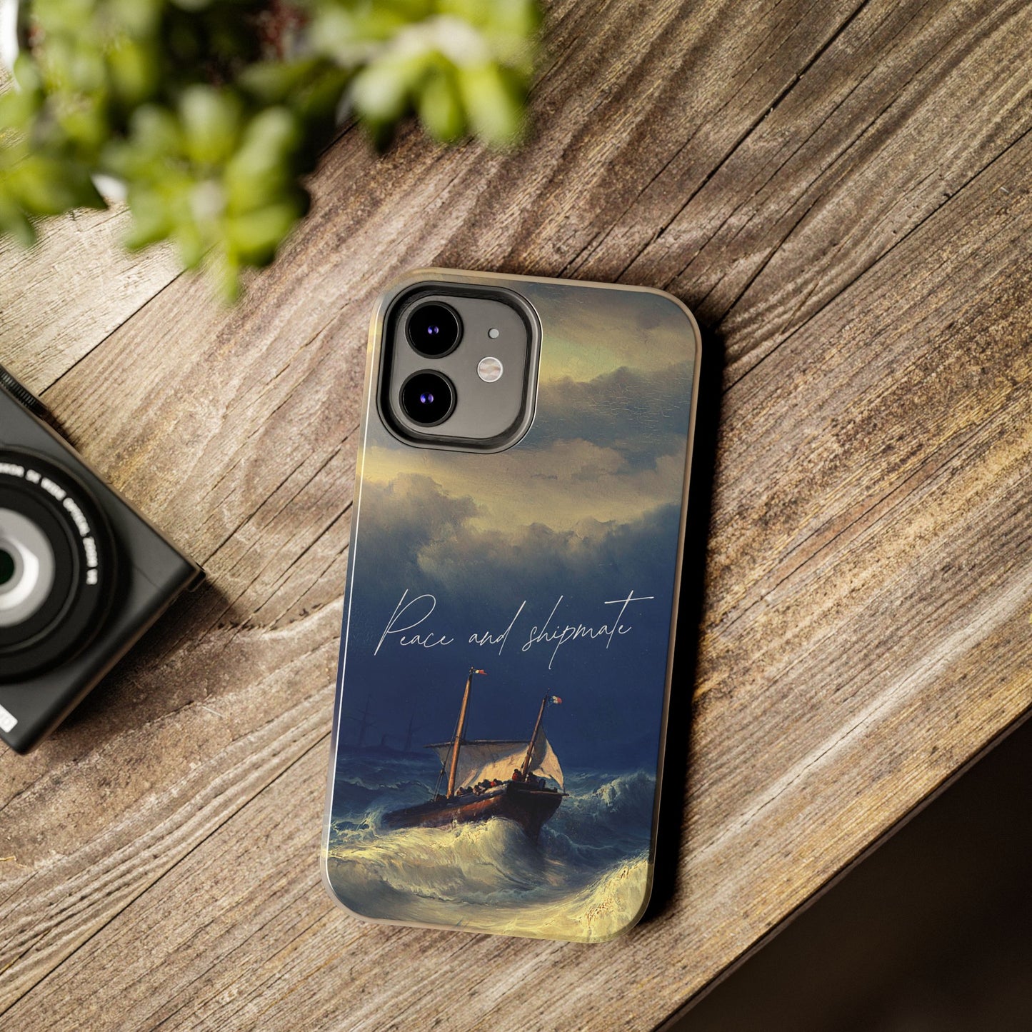Artistic Phone Case - "Peace and Disparate" Design