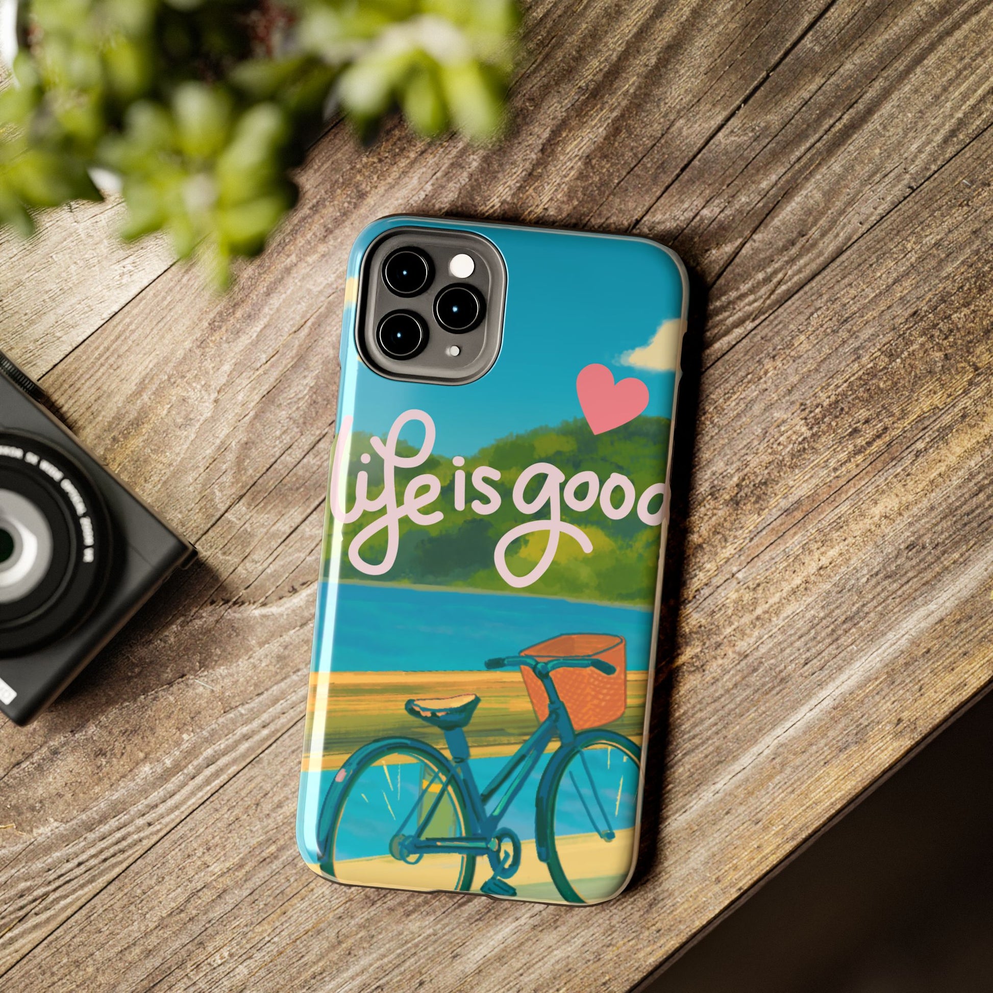 Vibrant Bicycle Design - Phone Case