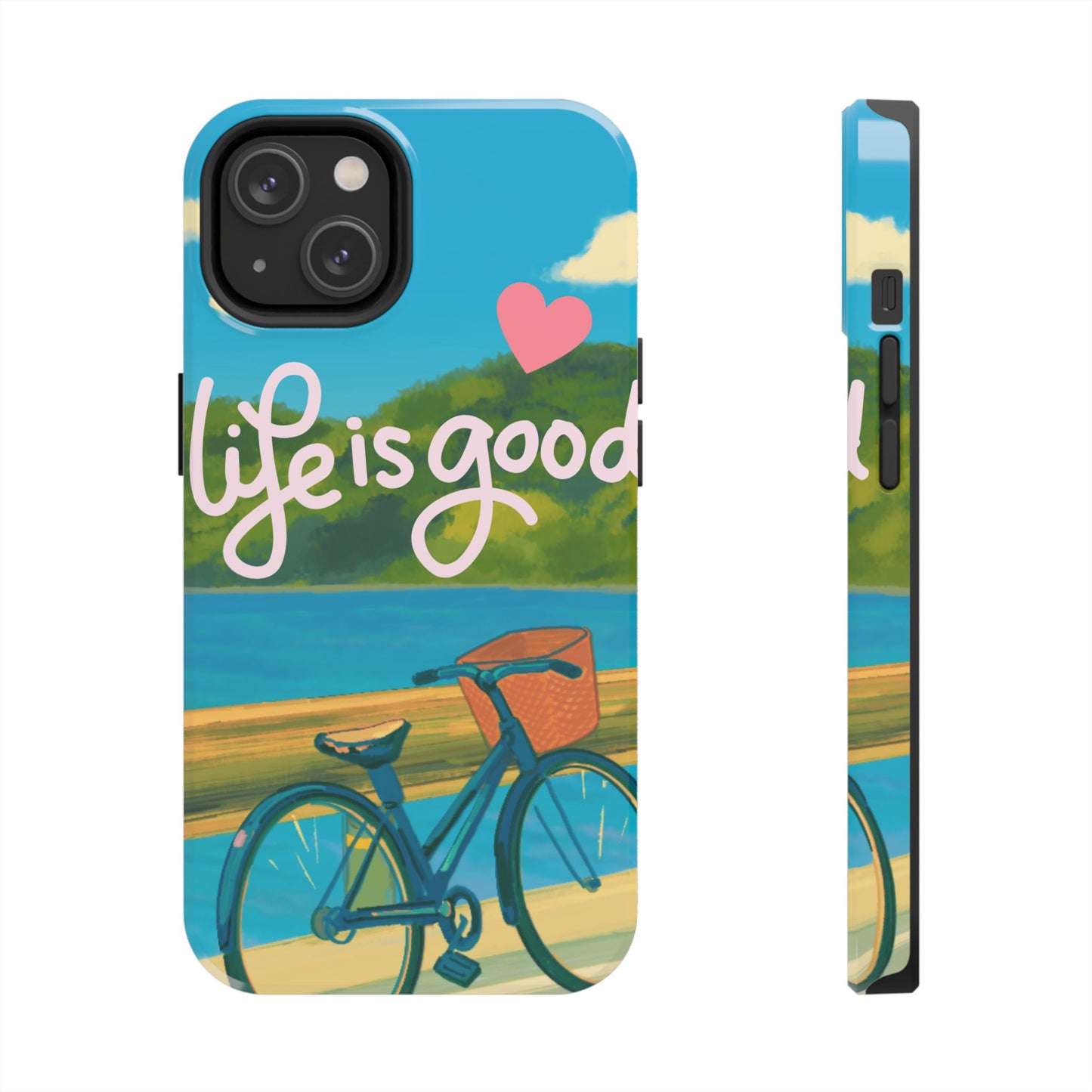 Vibrant Bicycle Design - Phone Case