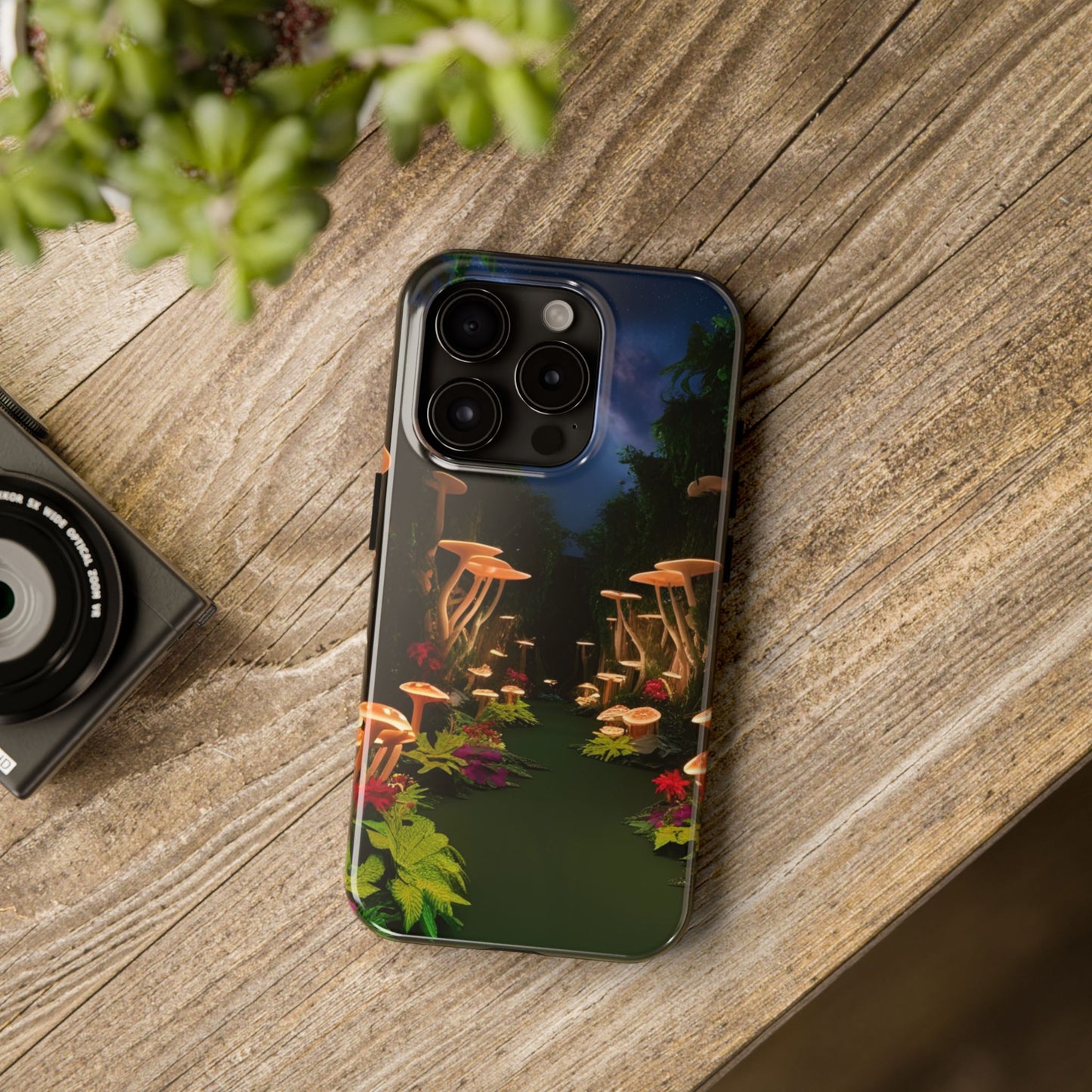 Mushroom Forest Tough Phone Case