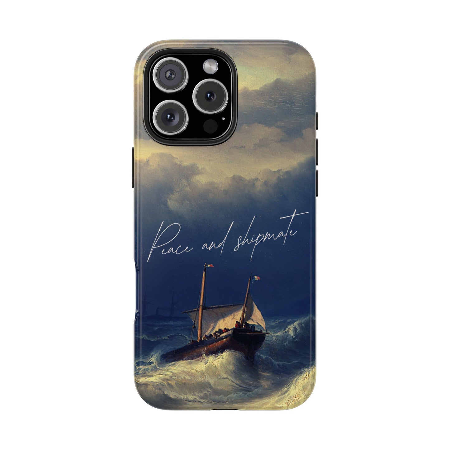 Artistic Phone Case - "Peace and Disparate" Design