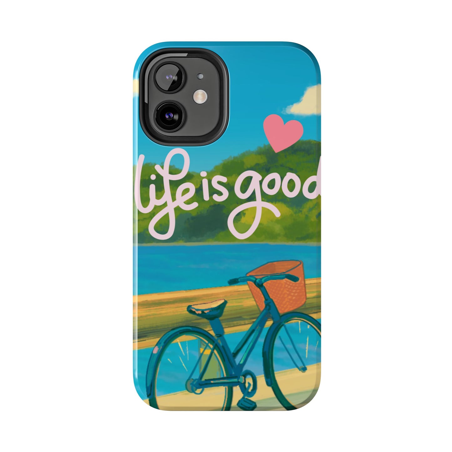 Vibrant Bicycle Design - Phone Case