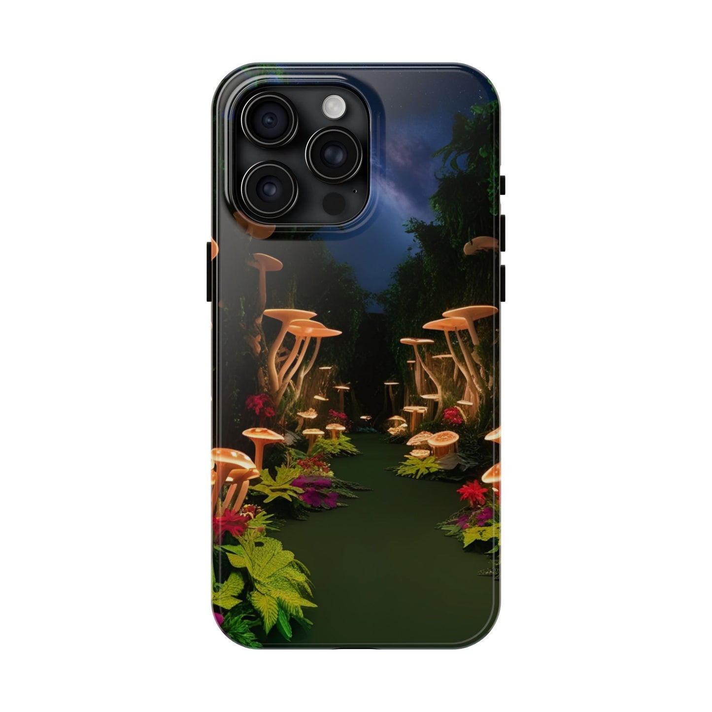 Mushroom Forest Tough Phone Case