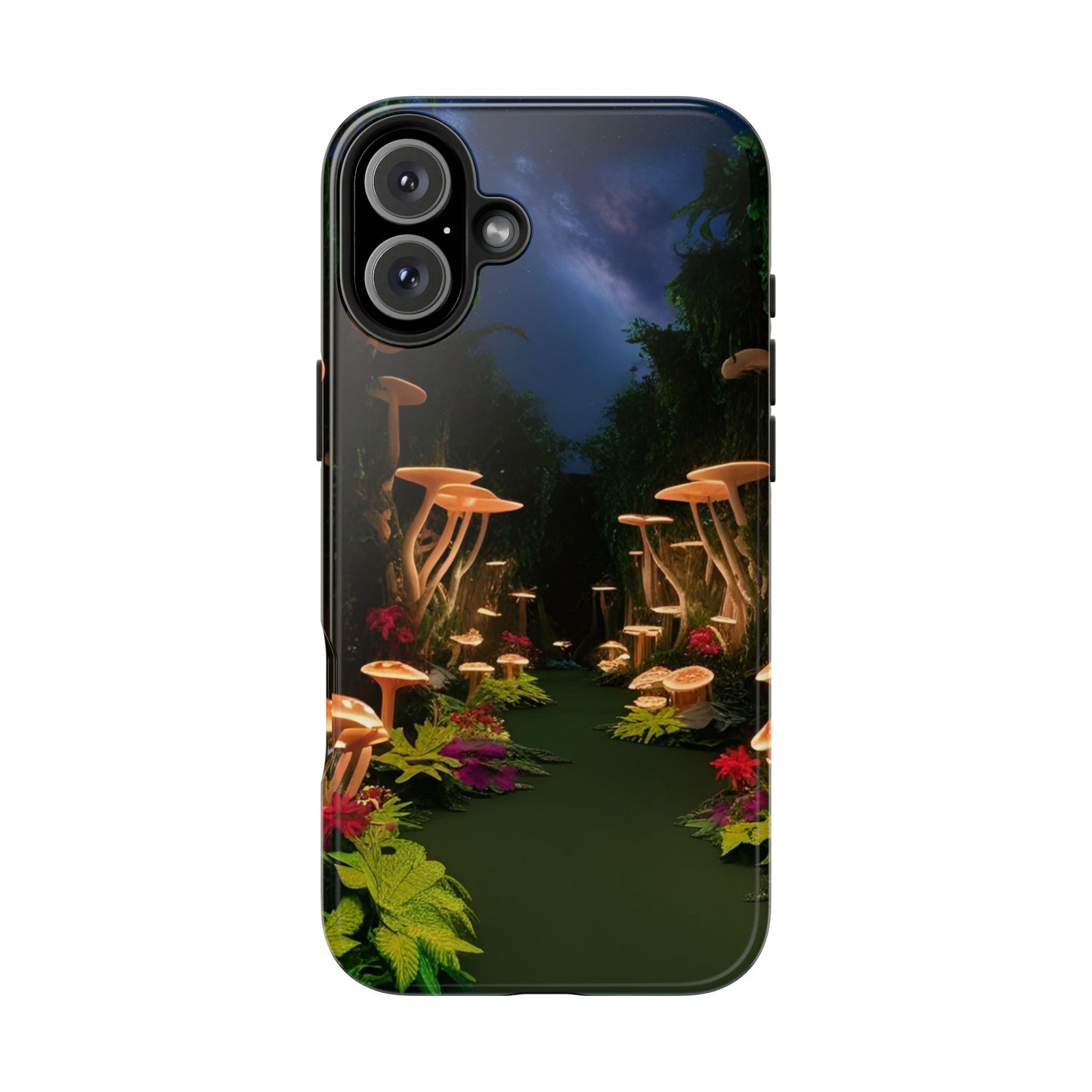 Mushroom Forest Tough Phone Case