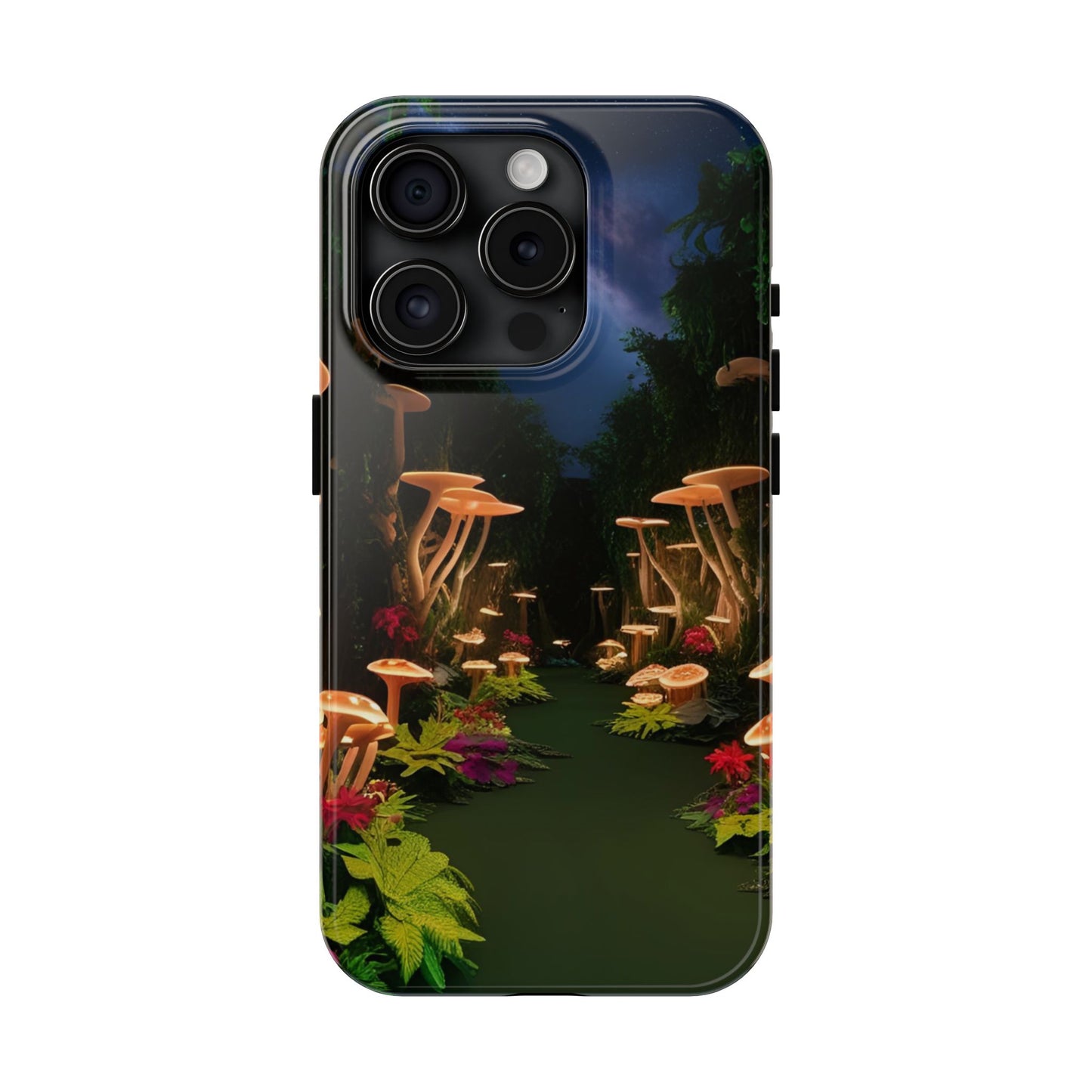 Mushroom Forest Tough Phone Case