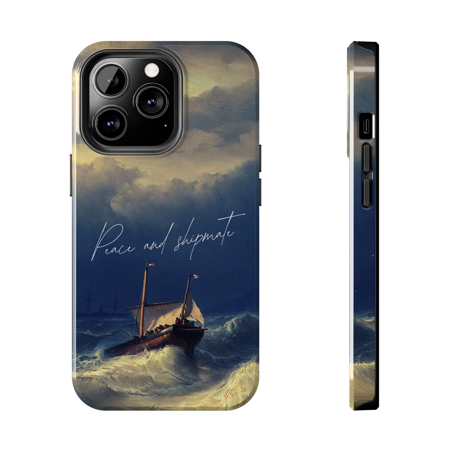 Artistic Phone Case - "Peace and Disparate" Design