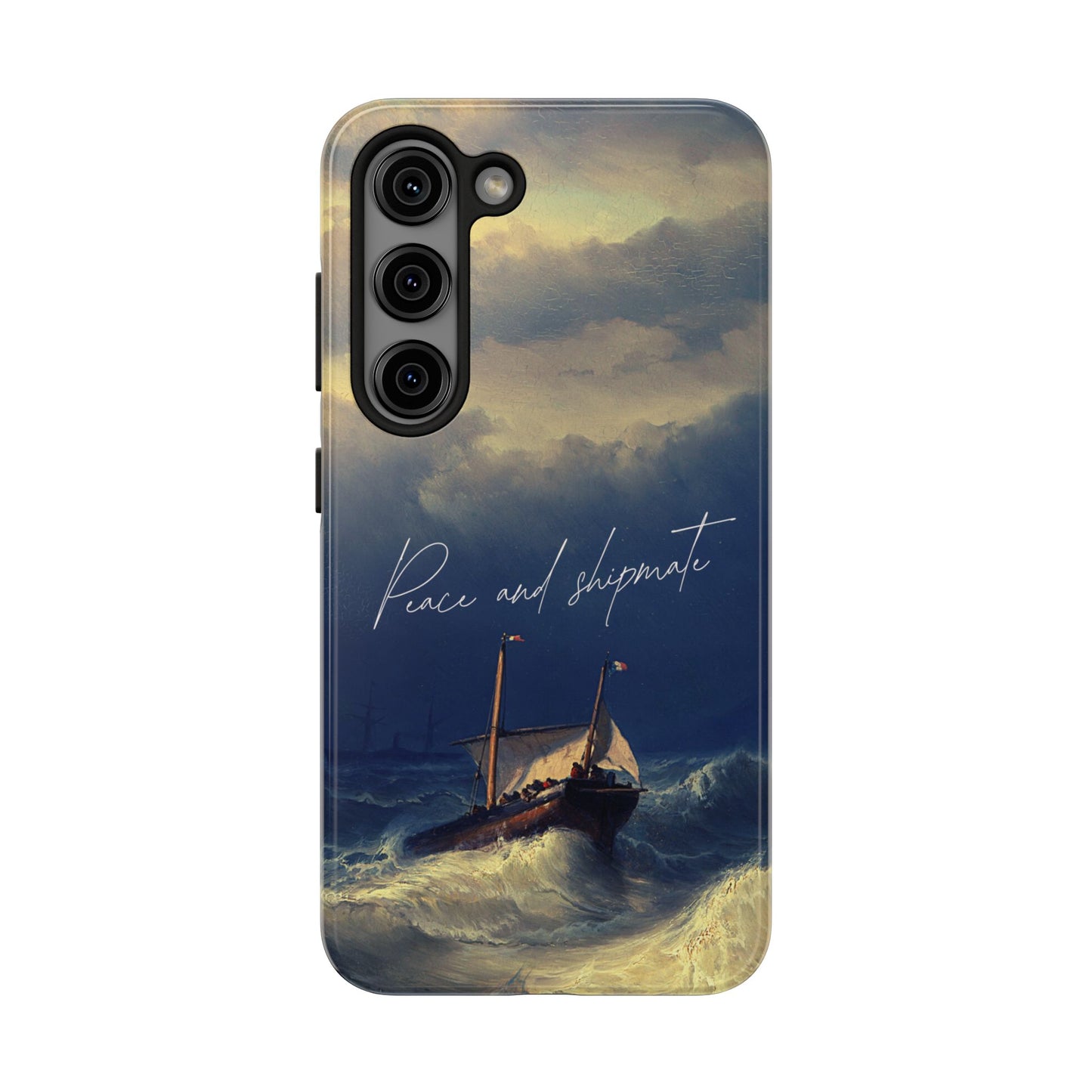 Artistic Phone Case - "Peace and Disparate" Design