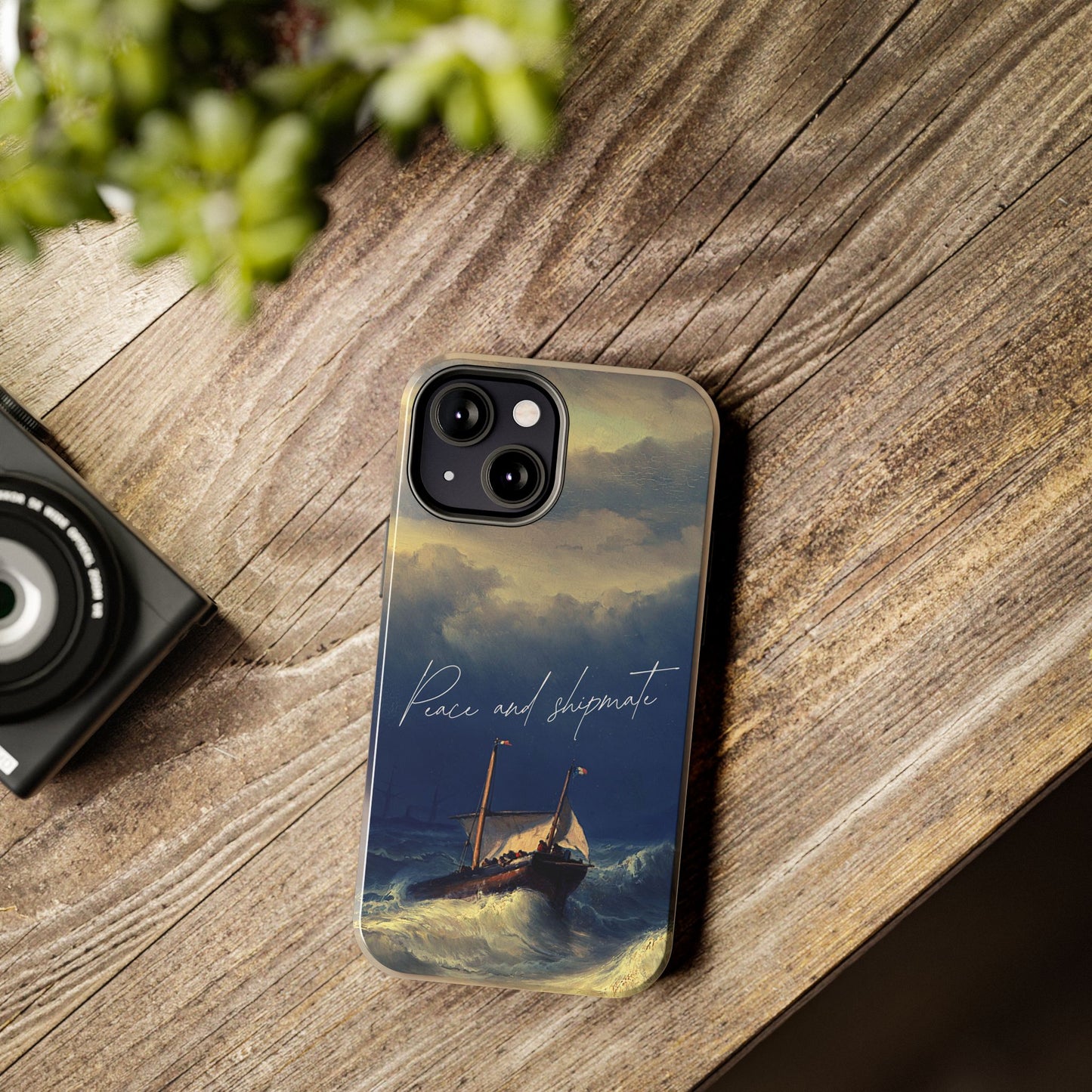 Artistic Phone Case - "Peace and Disparate" Design