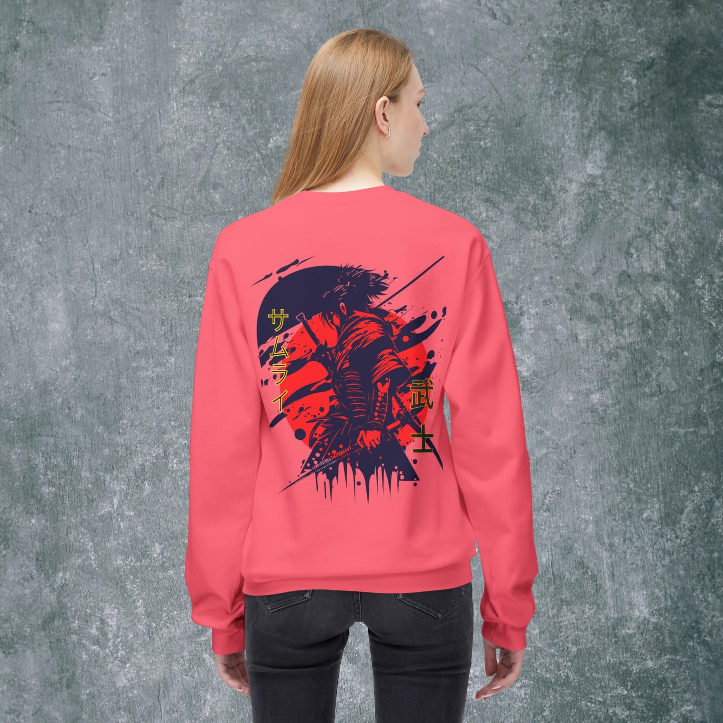 Samurai Graphic Crewneck Sweatshirt
