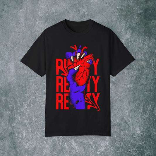 Vibrant Heart Unisex Garment-Dyed T-Shirt