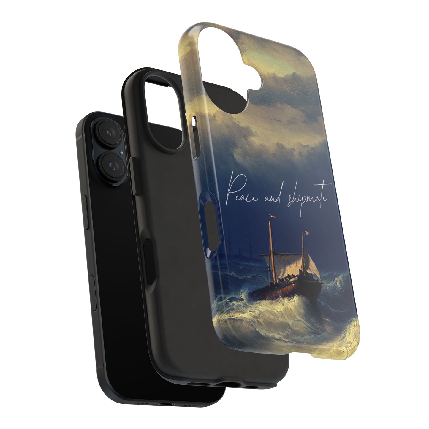 Artistic Phone Case - "Peace and Disparate" Design