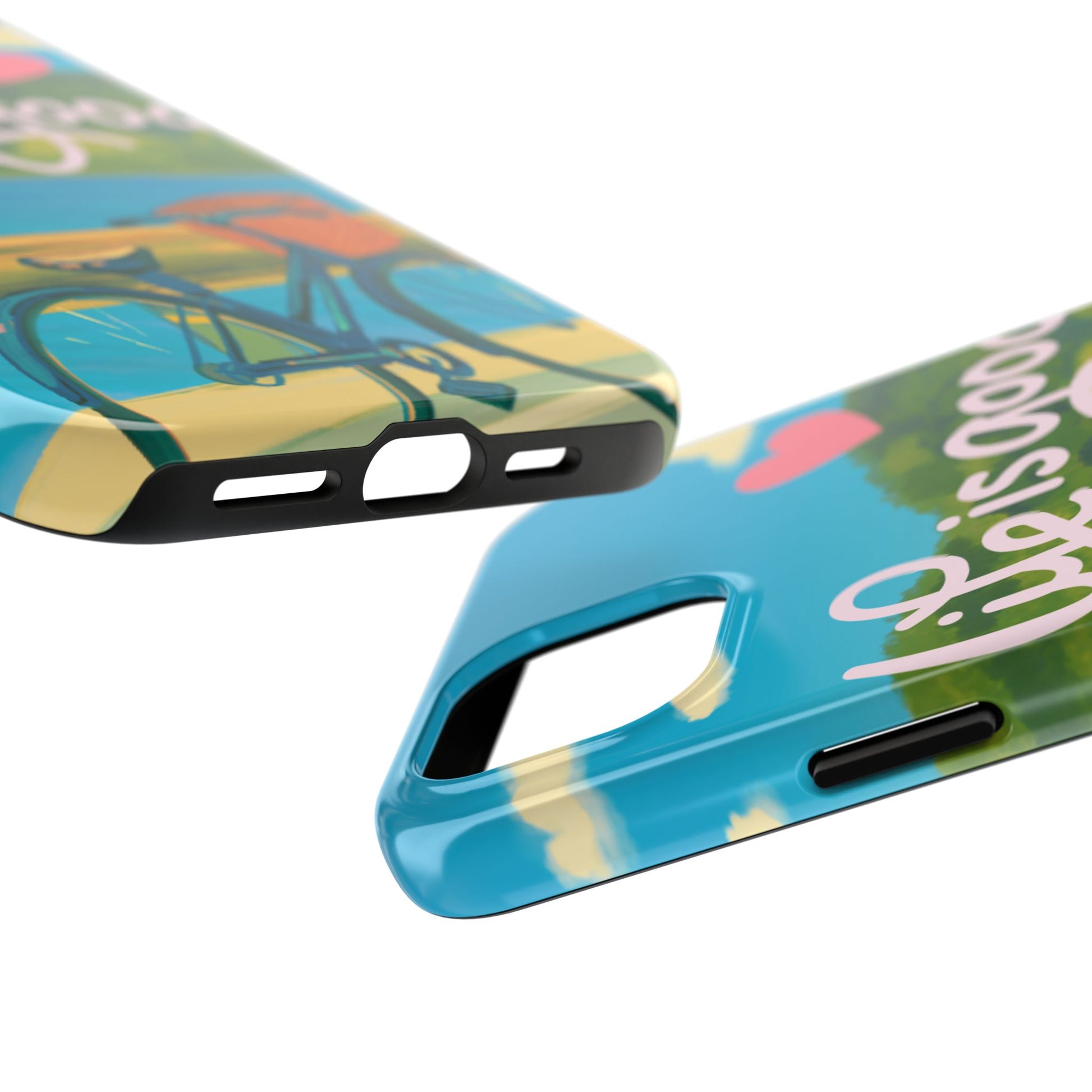 Vibrant Bicycle Design - Phone Case