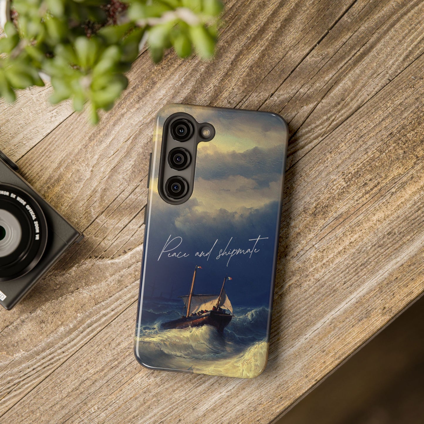Artistic Phone Case - "Peace and Disparate" Design
