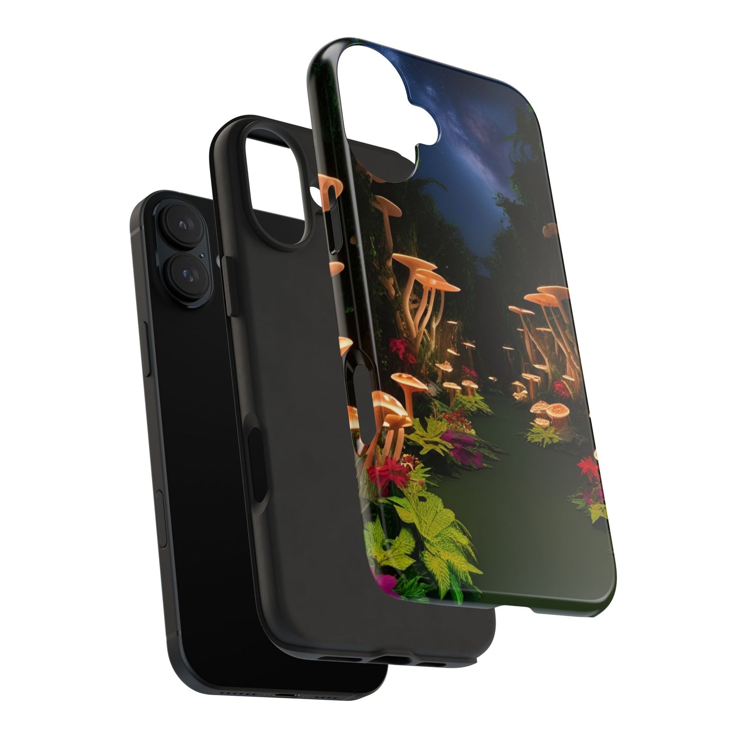 Mushroom Forest Tough Phone Case
