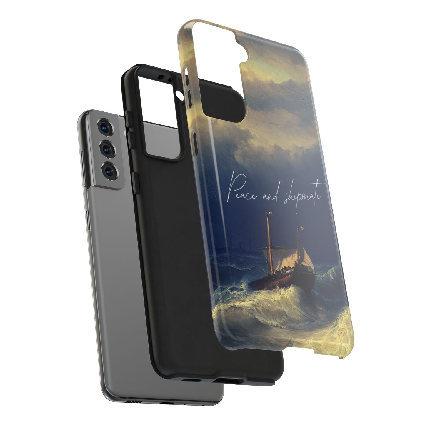 Artistic Phone Case - "Peace and Disparate" Design