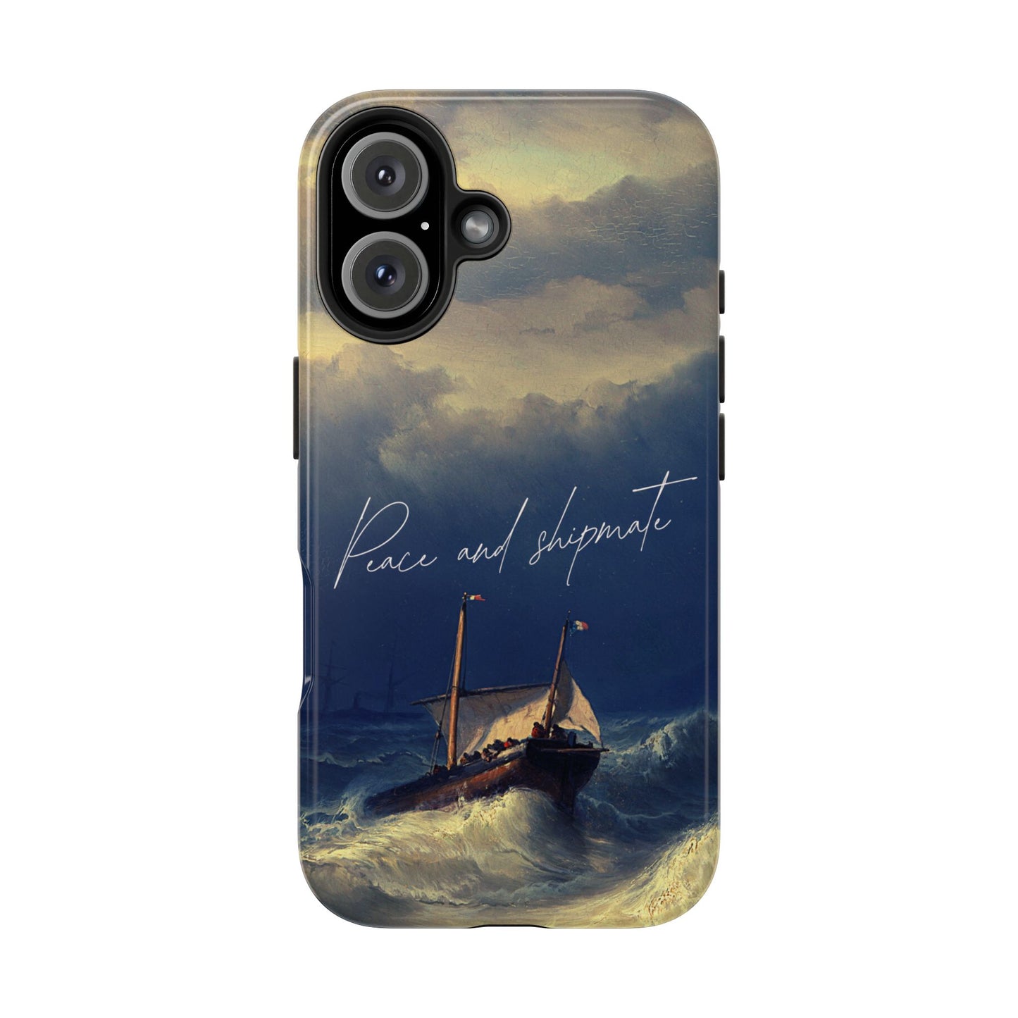 Artistic Phone Case - "Peace and Disparate" Design