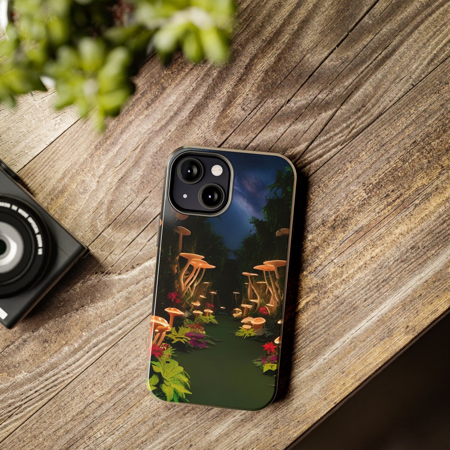 Mushroom Forest Tough Phone Case