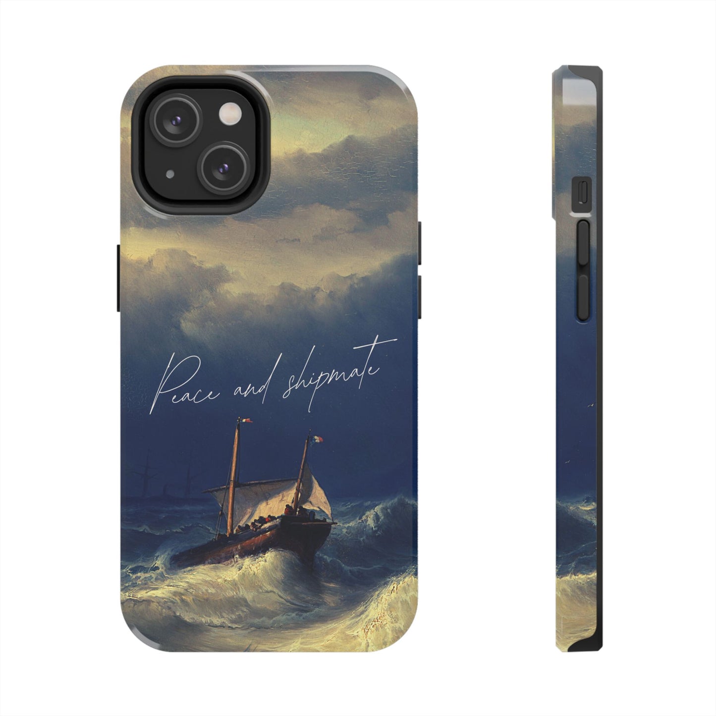 Artistic Phone Case - "Peace and Disparate" Design