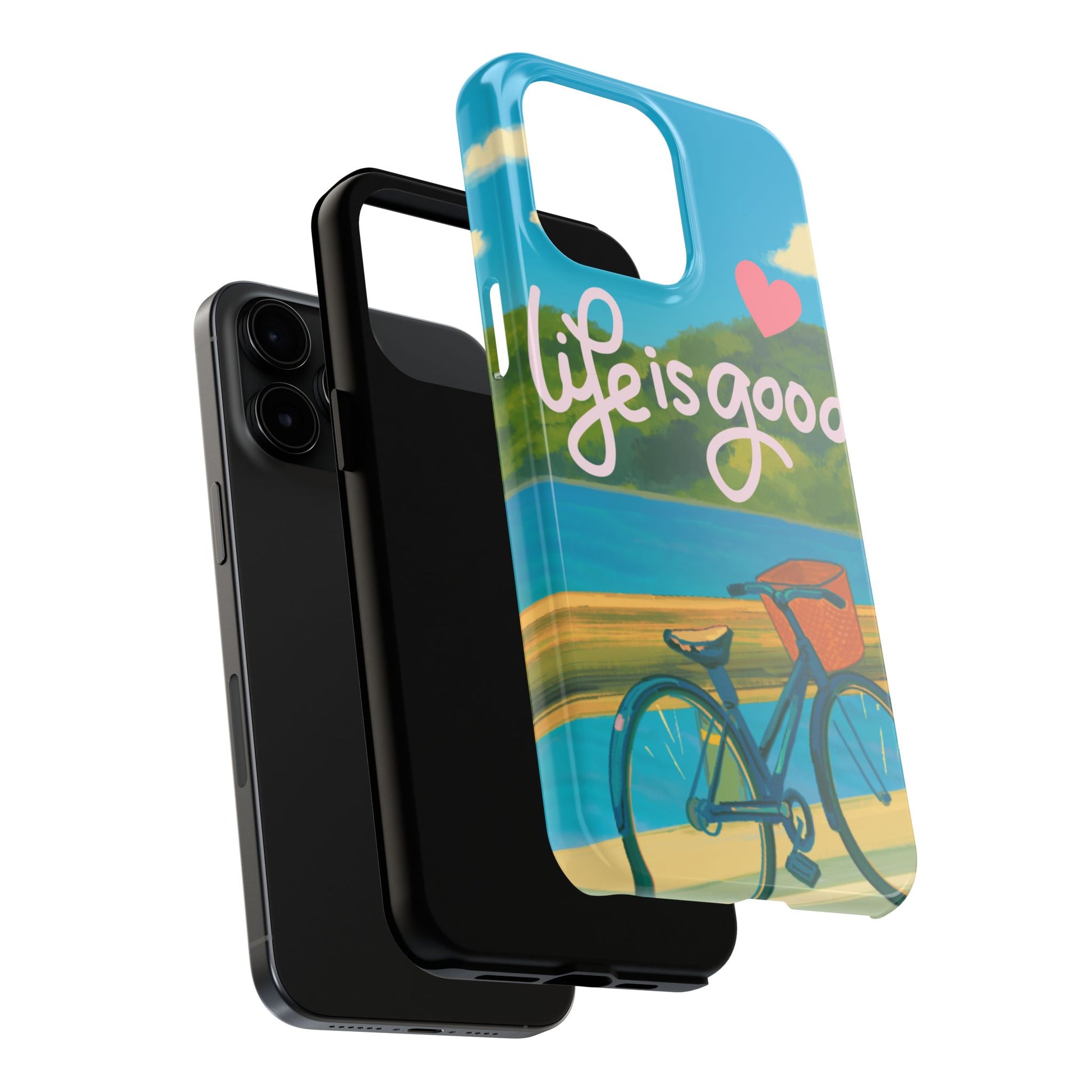 Vibrant Bicycle Design - Phone Case