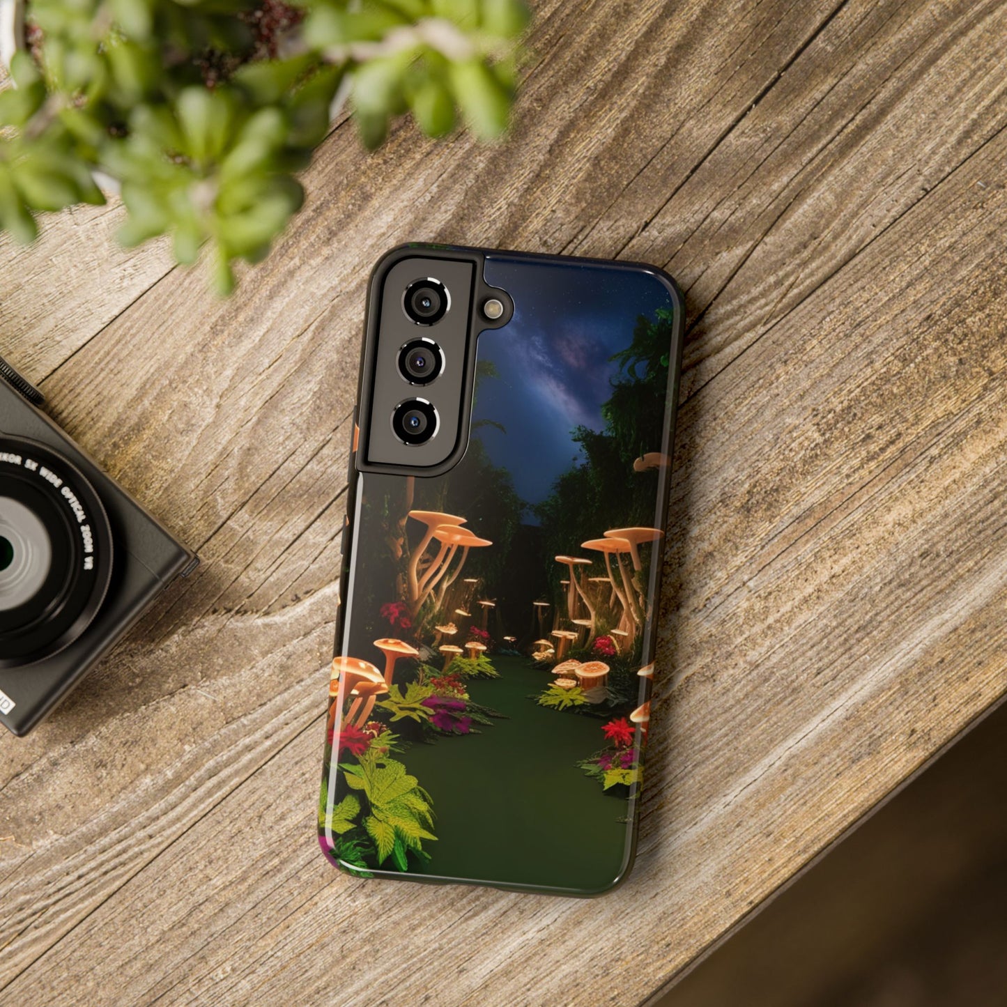 Mushroom Forest Tough Phone Case