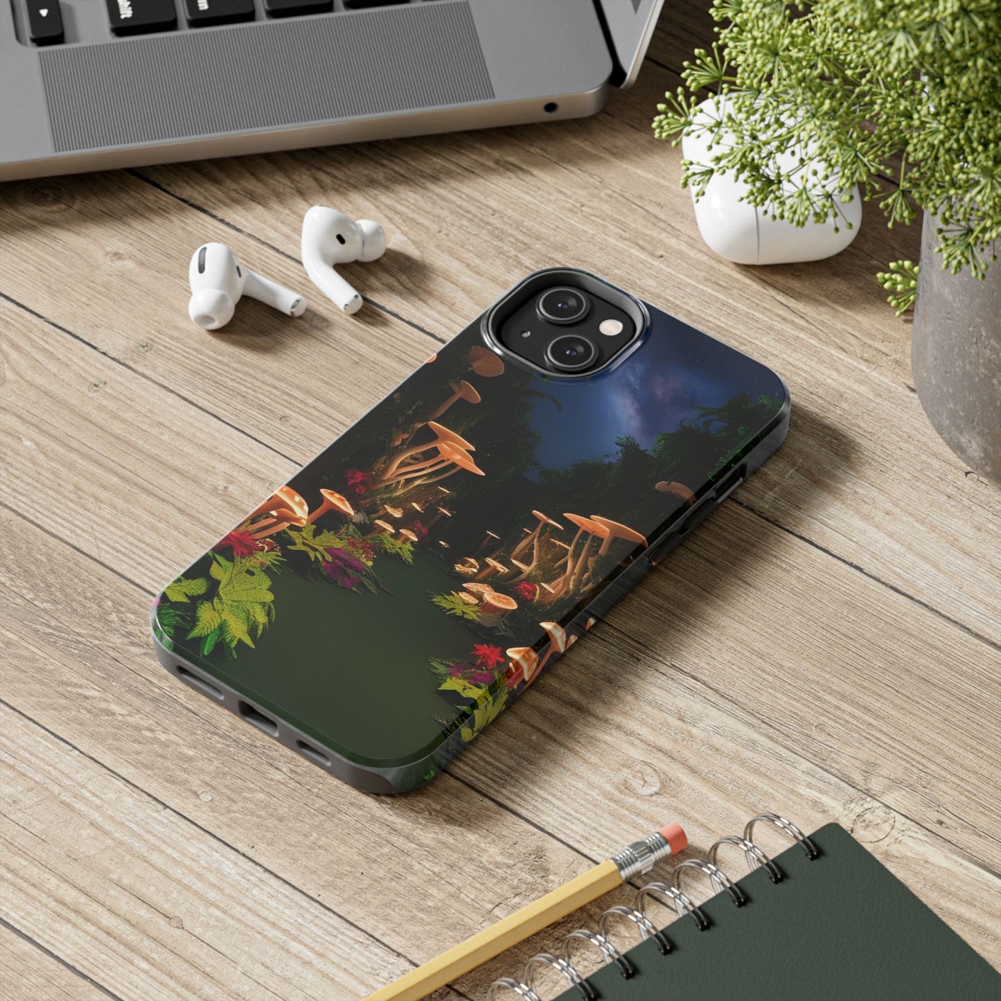 Mushroom Forest Tough Phone Case