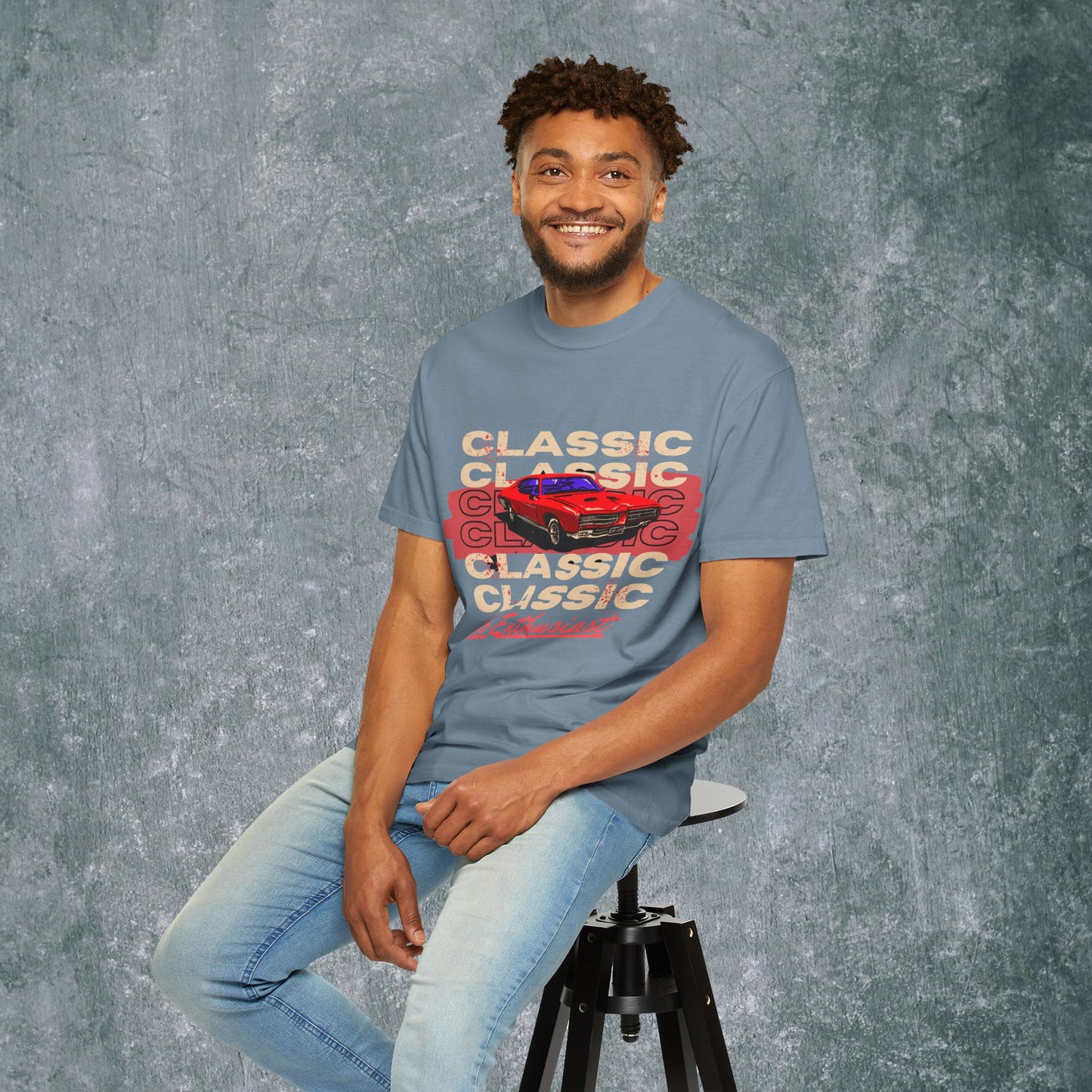 Classic Car Enthusiast Unisex Garment-Dyed T-Shirt