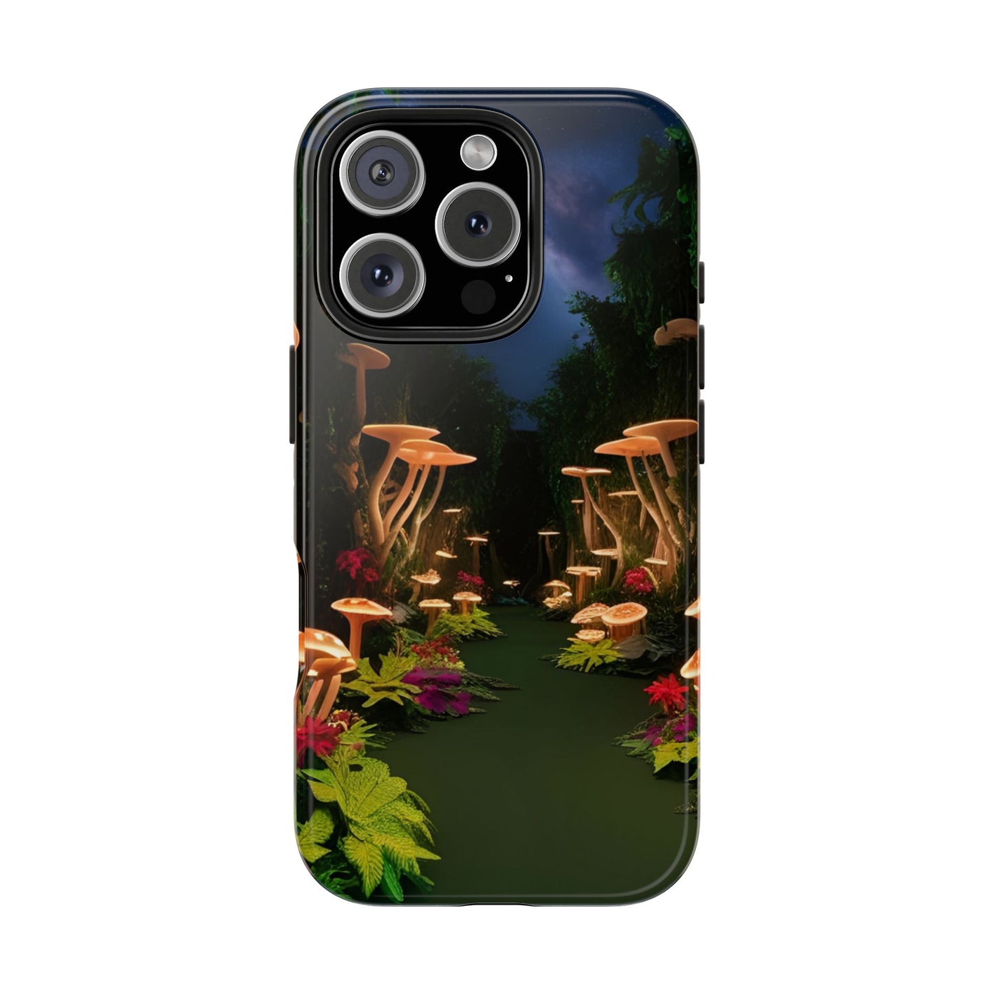 Mushroom Forest Tough Phone Case