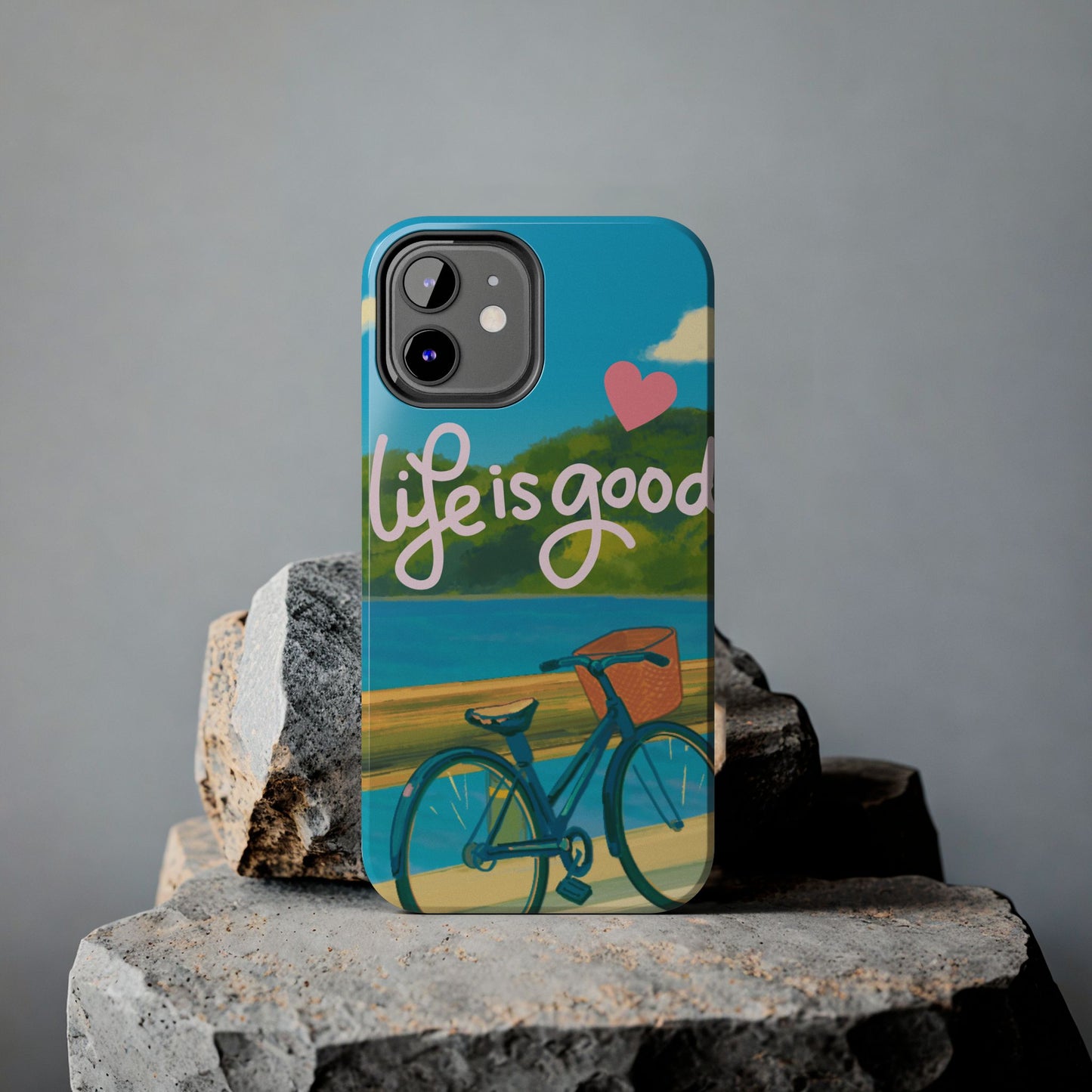 Vibrant Bicycle Design - Phone Case