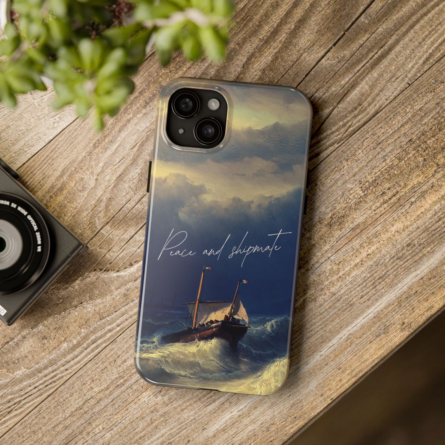 Artistic Phone Case - "Peace and Disparate" Design