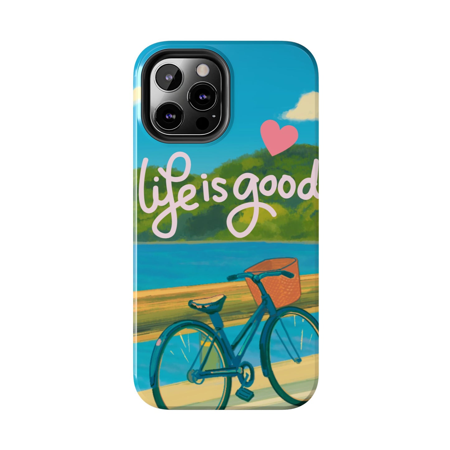 Vibrant Bicycle Design - Phone Case