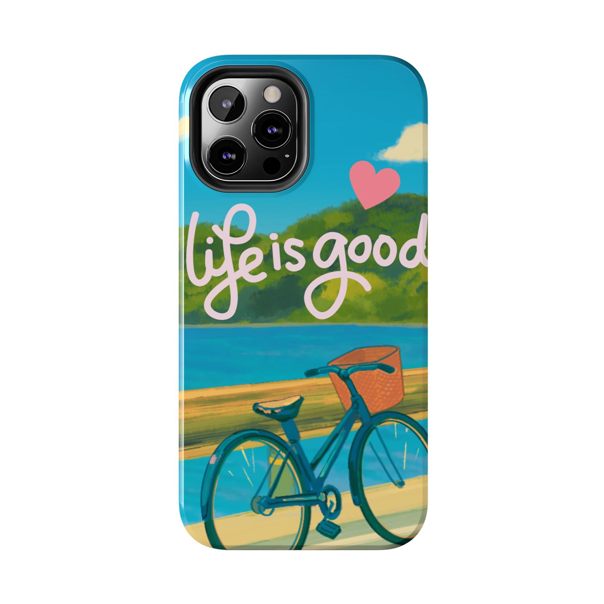 Vibrant Bicycle Design - Phone Case