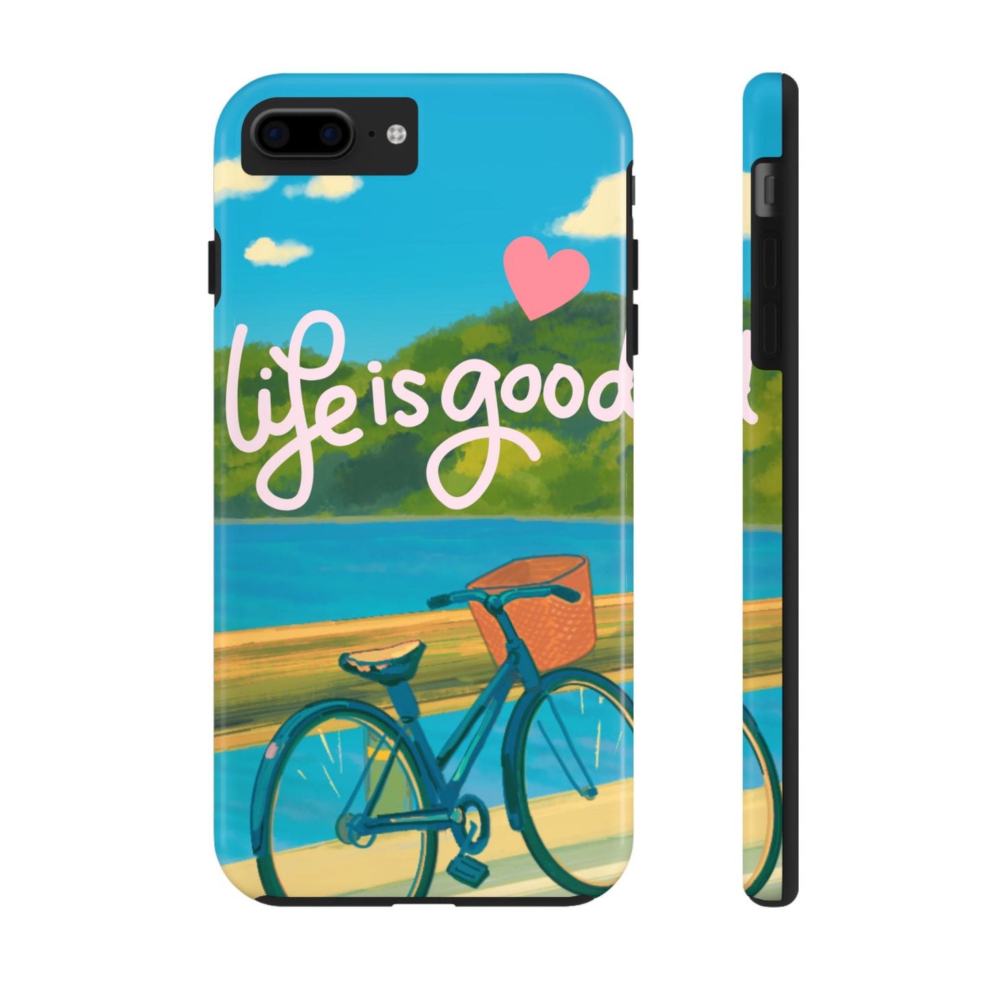 Vibrant Bicycle Design - Phone Case
